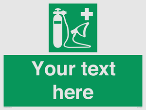 Custom Oxygen resuscitator